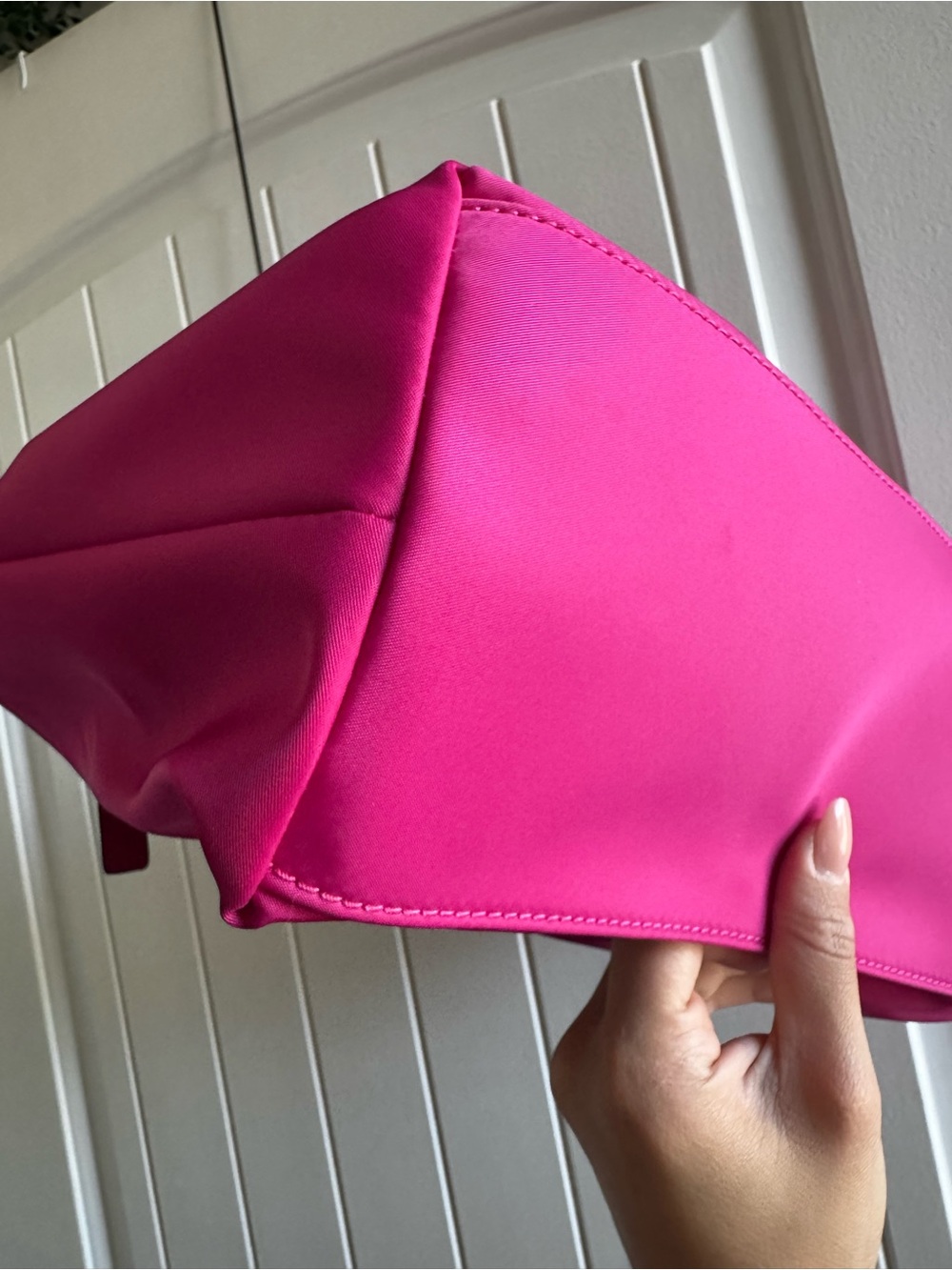 kate spade Magenta Nylon Tote with Leather Straps - Picture 5 of 6